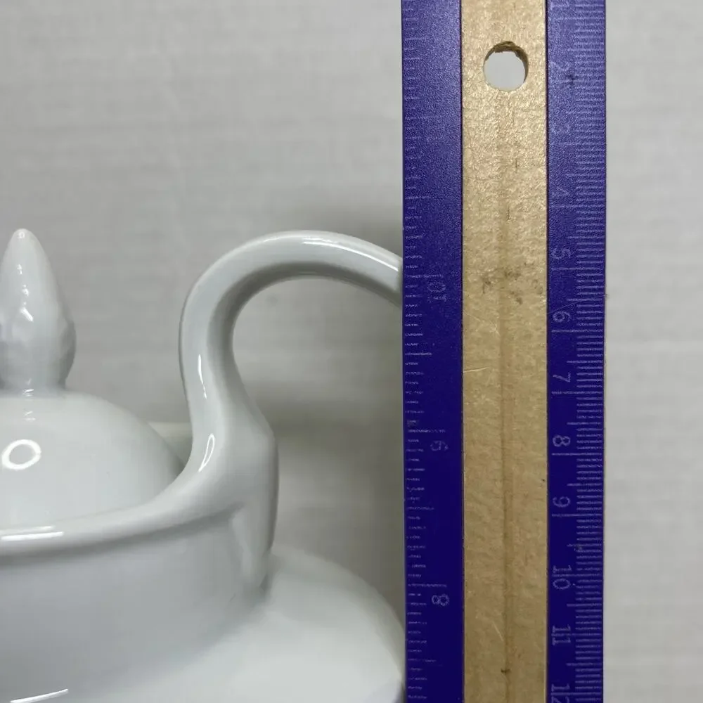 Vtg Furstenberg Porcelain White Tall 10
